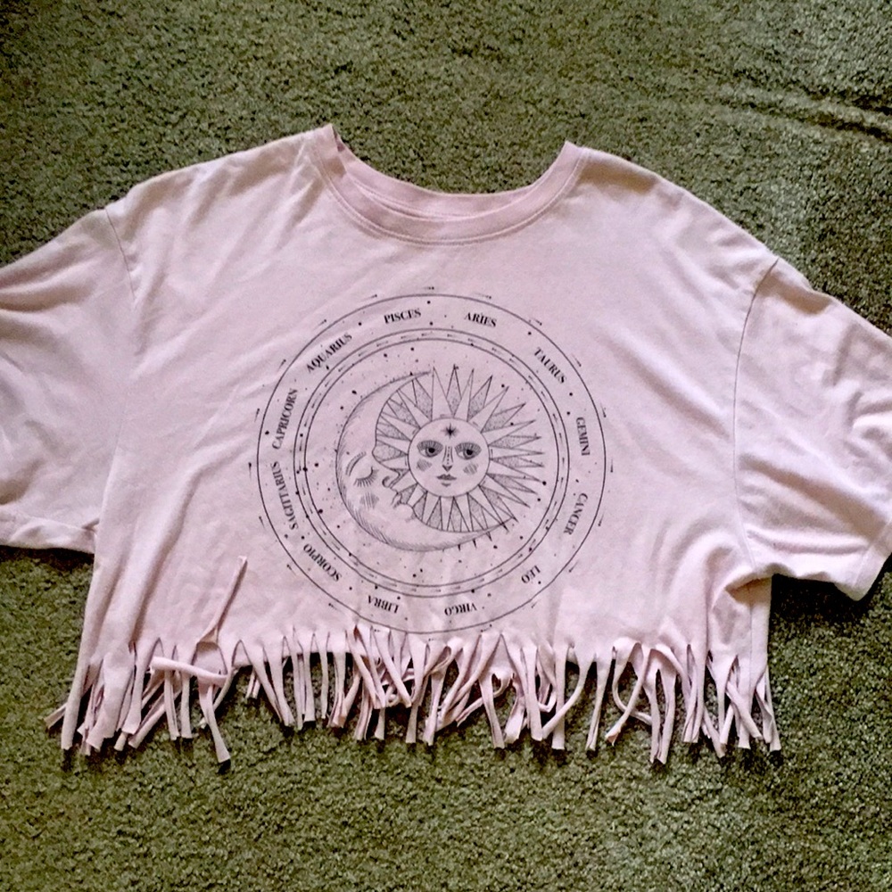 Cropped T shirt
